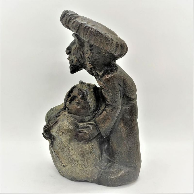 Bronze Sculpture Father Bride - Image 9
