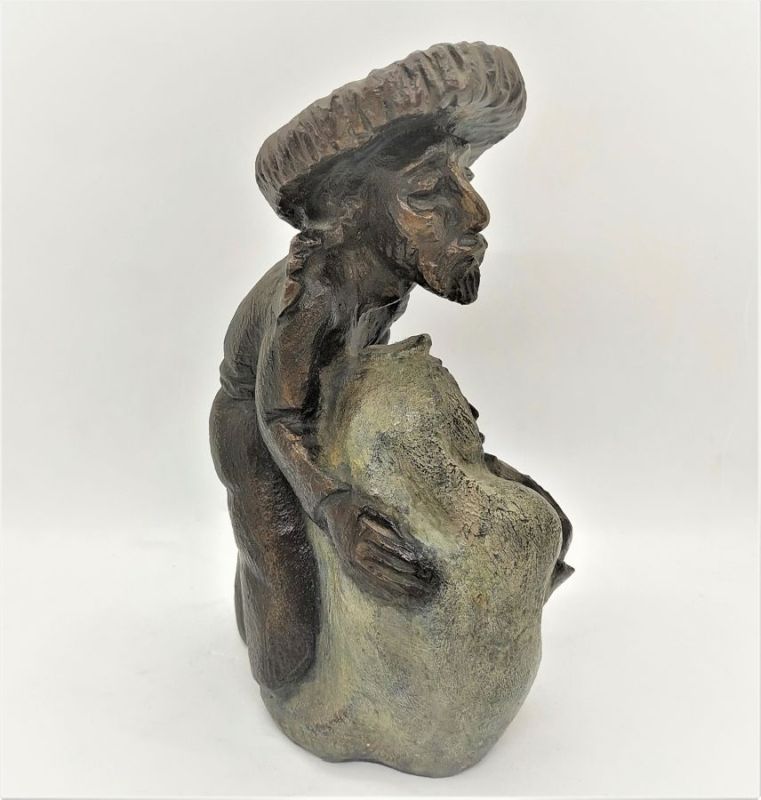 Bronze Sculpture Father Bride - Image 10