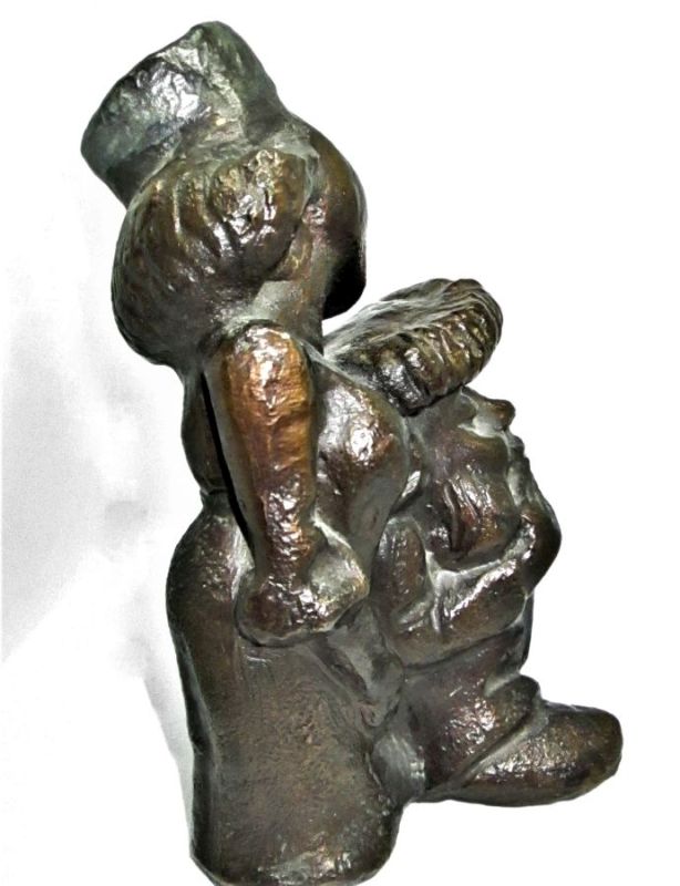 Bronze Sculpture In Laws - Image 14