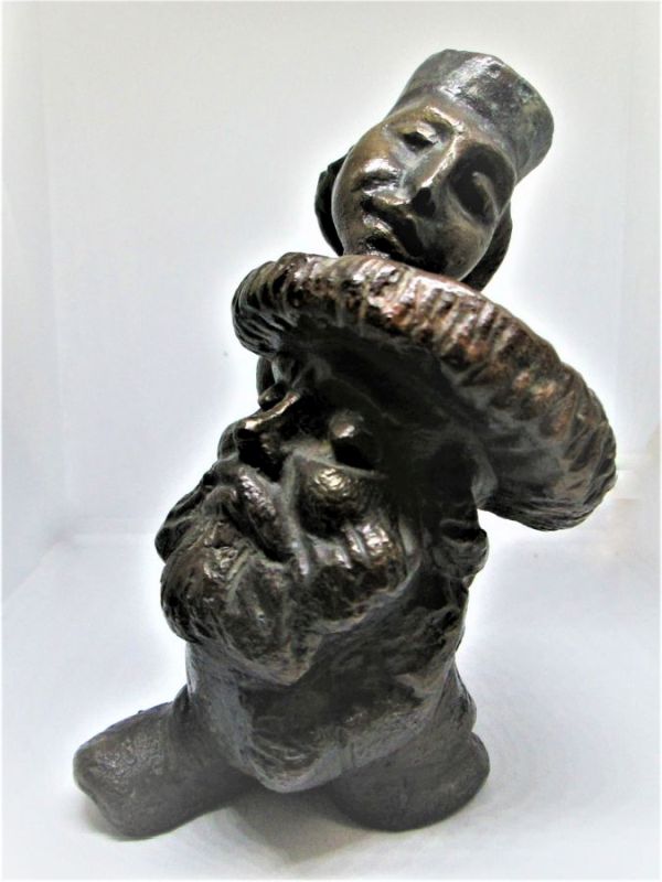 Bronze Sculpture In Laws - Image 3