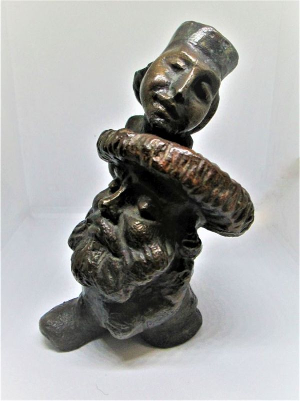 Bronze Sculpture In Laws - Image 4