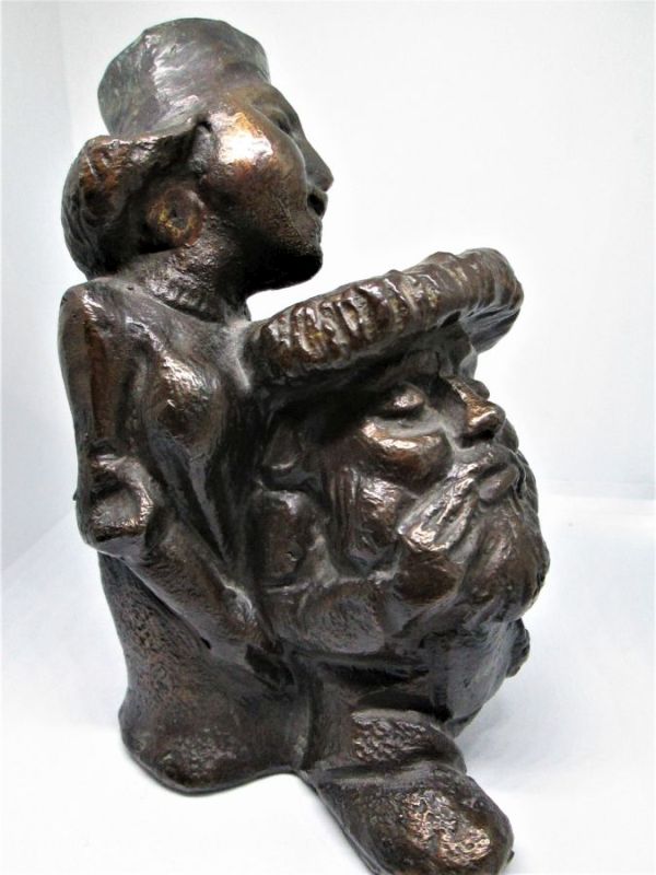 Bronze Sculpture In Laws - Image 6
