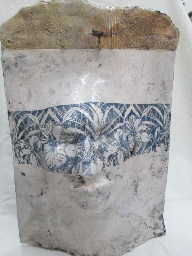 Roku Ceramic Sculptured Face - Image 3