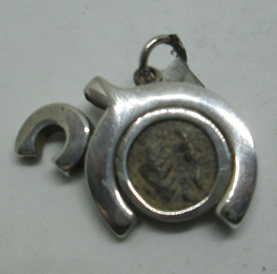 Hay Shape Silver Pendant - Image 3