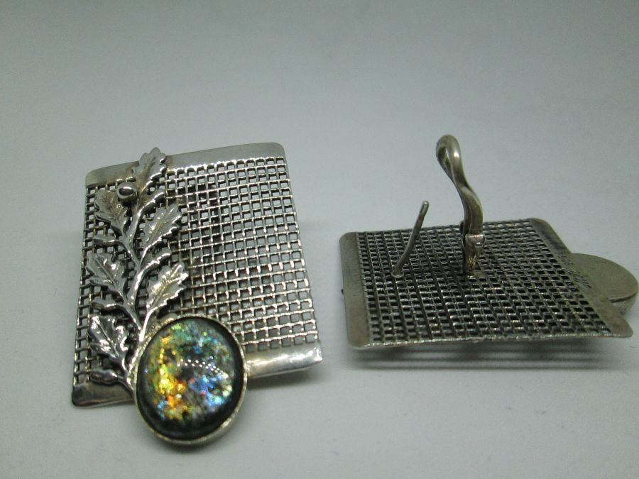Genuine Roman glass earrings - Image 2