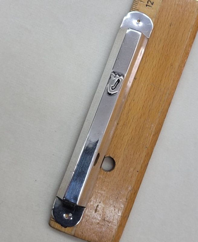 Mezuzah Sterling Silver Shiny - Image 3