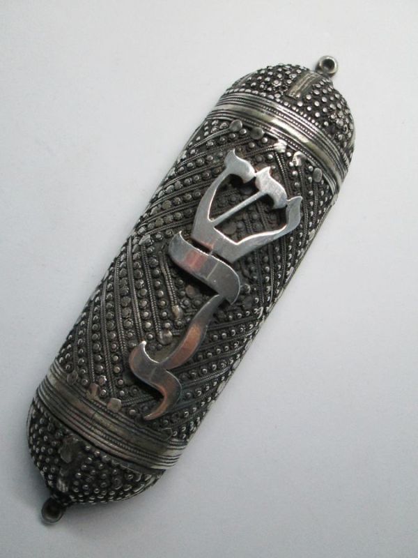 Mezuzah Sterling Silver Vintage* - Image 3