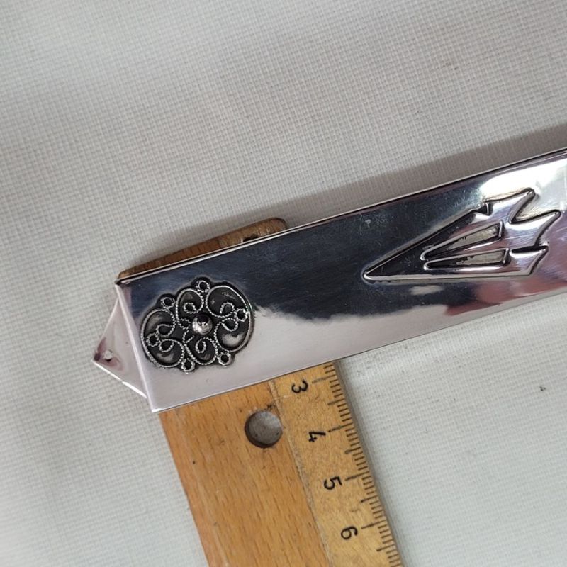 Rectangular Mezuzah Sterling Silver - Image 4