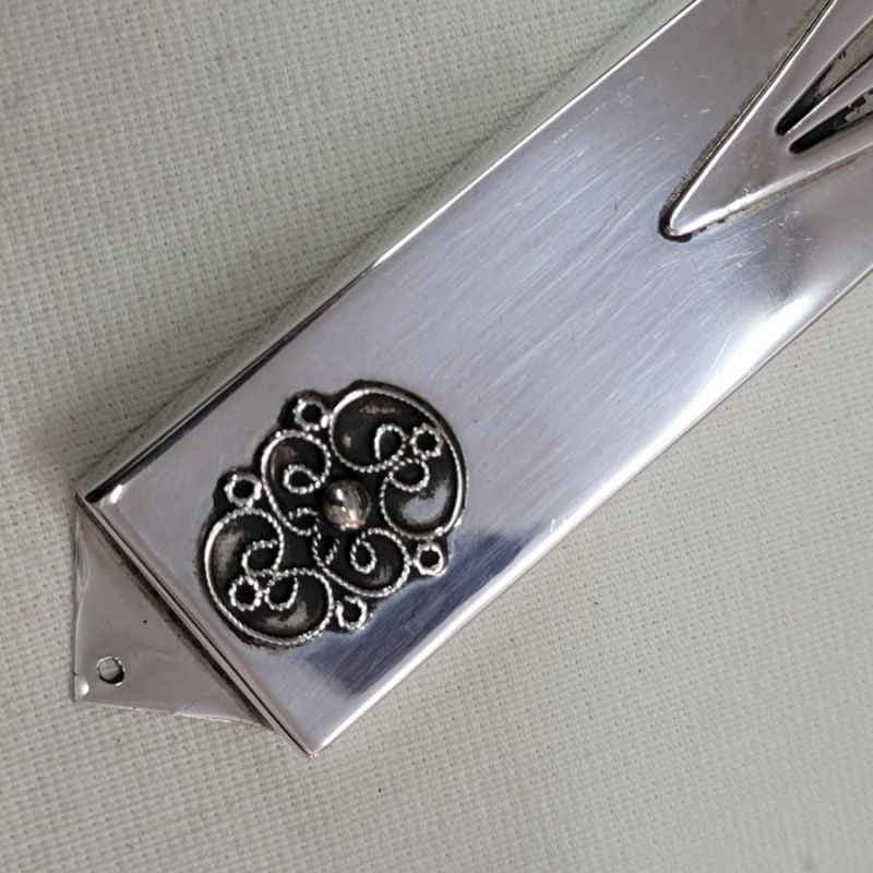 Rectangular Mezuzah Sterling Silver - Image 5