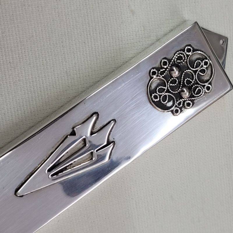 Rectangular Mezuzah Sterling Silver - Image 6