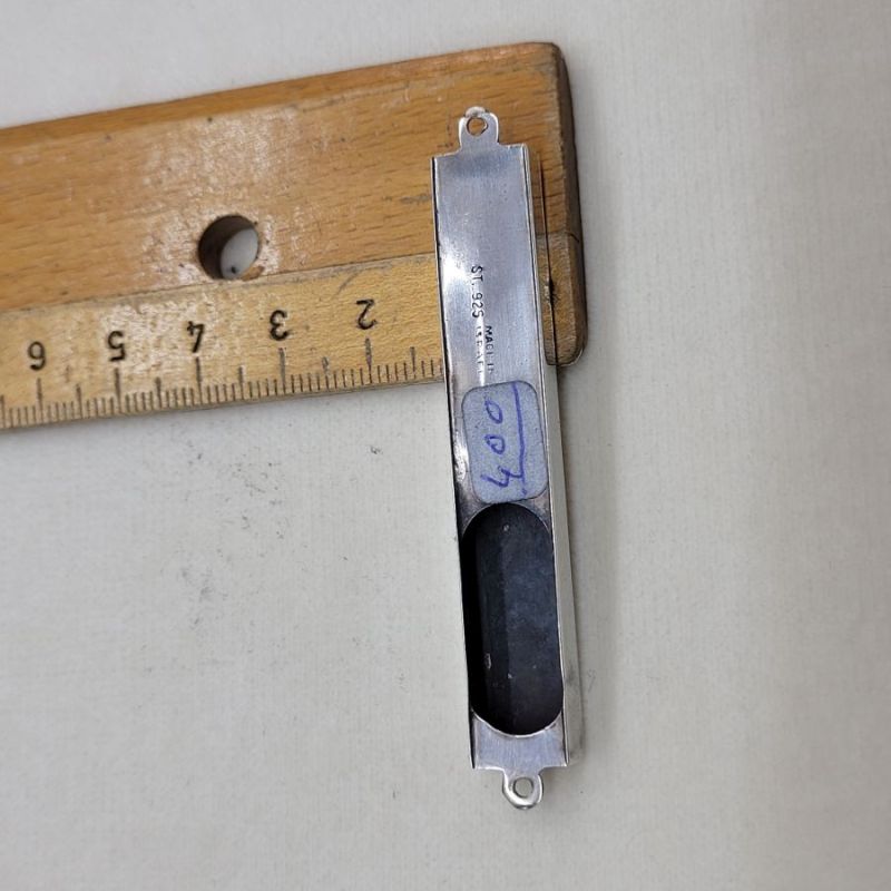 Silver Mezuzah Shaddai Vintage - Image 4