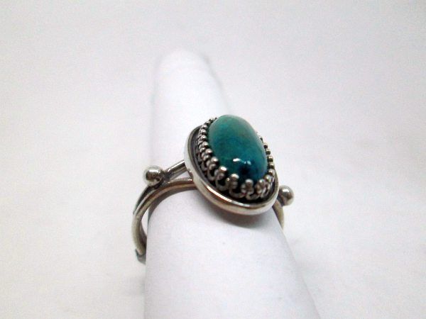 Elat Stone Yemenite Filigree Ring - Image 3