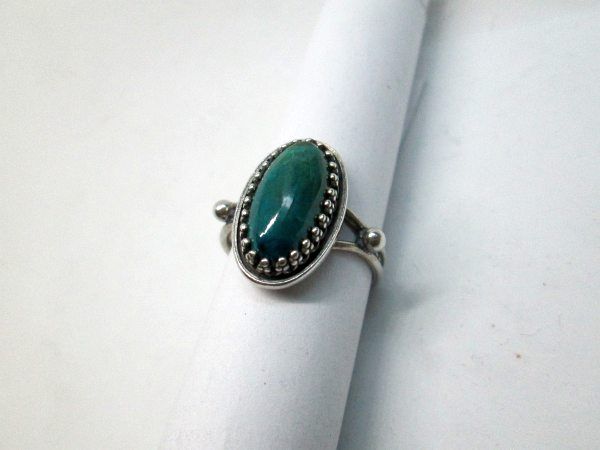 Elat Stone Yemenite Filigree Ring - Image 2
