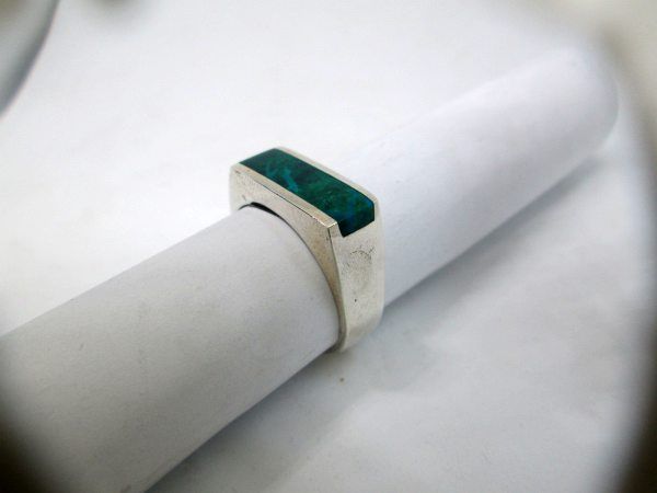 Rectangle Elat Stone Ring - Image 2