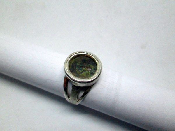 Ring Silver Maccabean Coin - Image 2