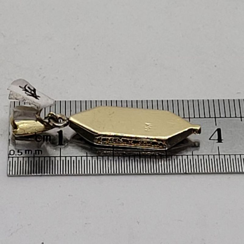 Mezuzah pendant Chai filigree - Image 8