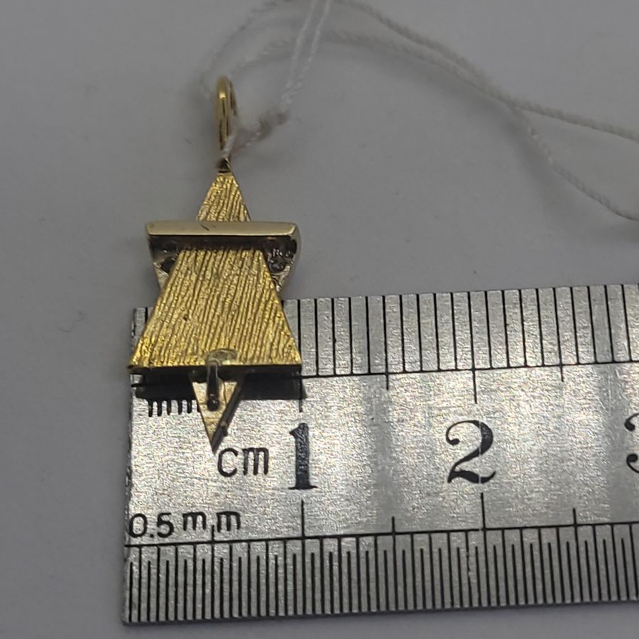MagenDavid Pendant 13 Diamond - Image 9