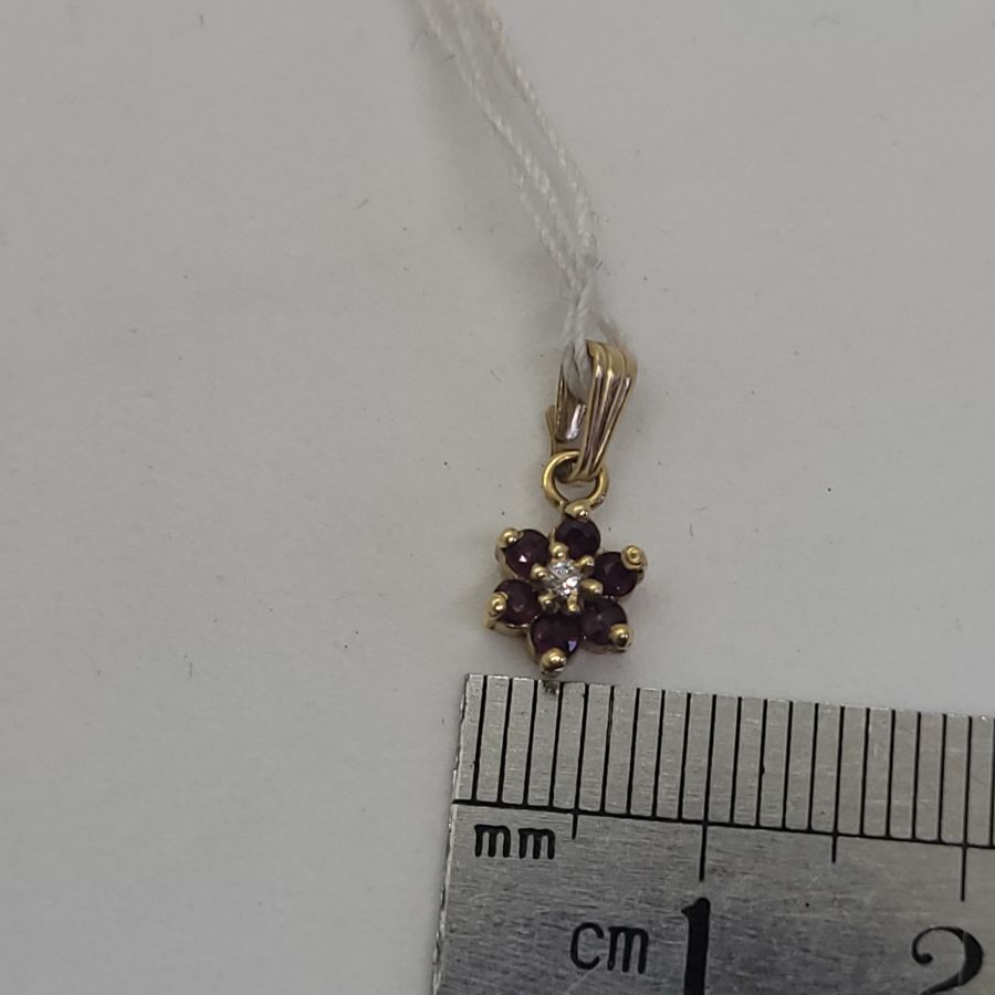 Magen David Diamond Rubies - Image 9