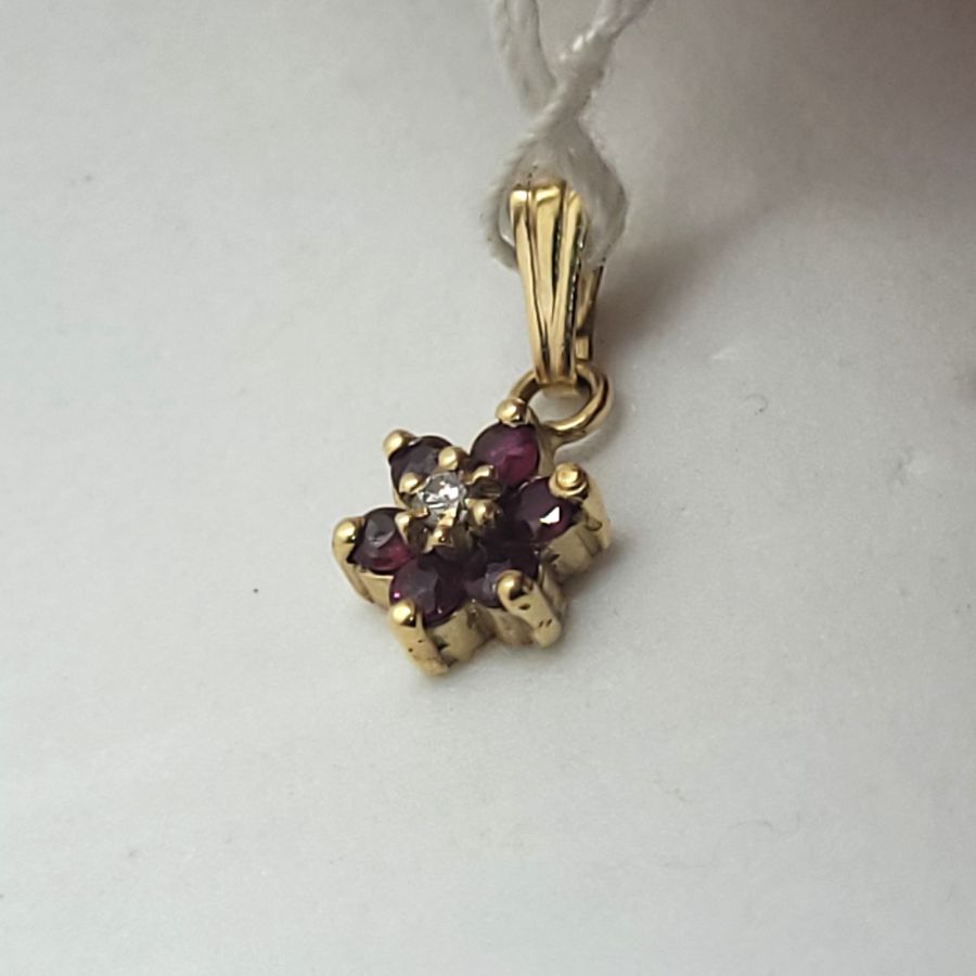 Magen David Diamond Rubies - Image 10