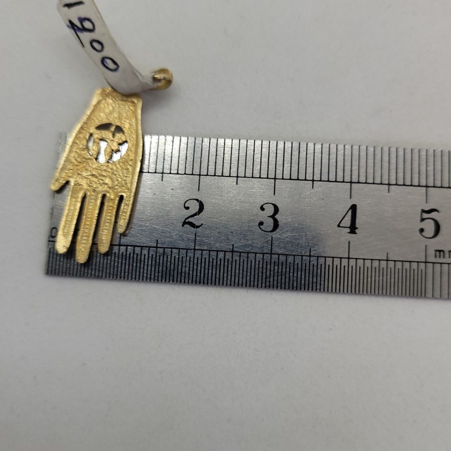 Chamsa Pendant Medium Hay* - Image 9