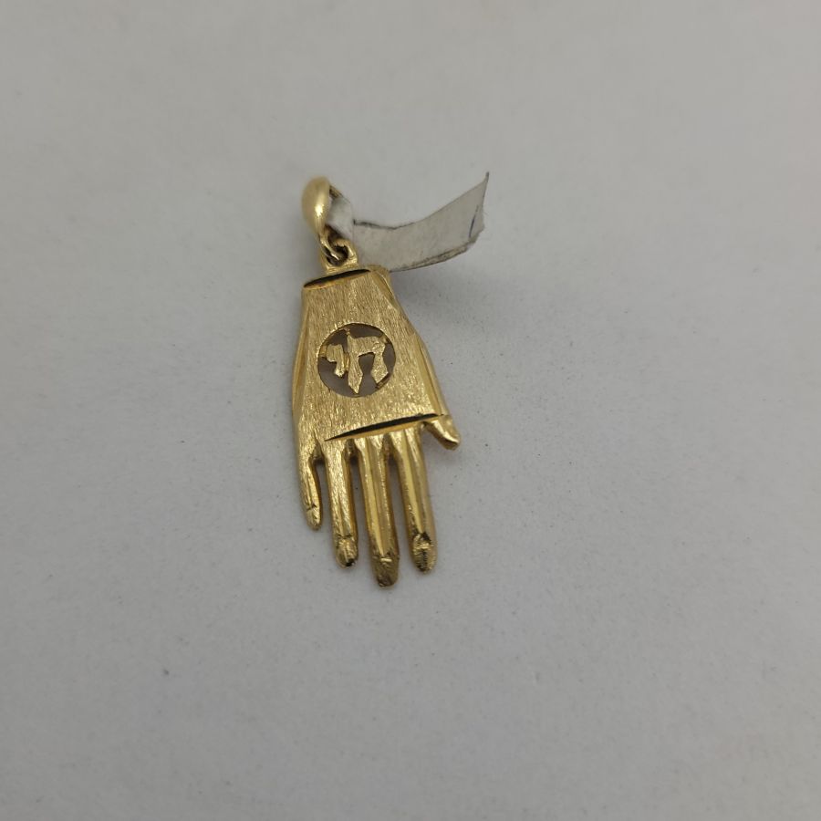Chamsa Pendant Medium Hay* - Image 7