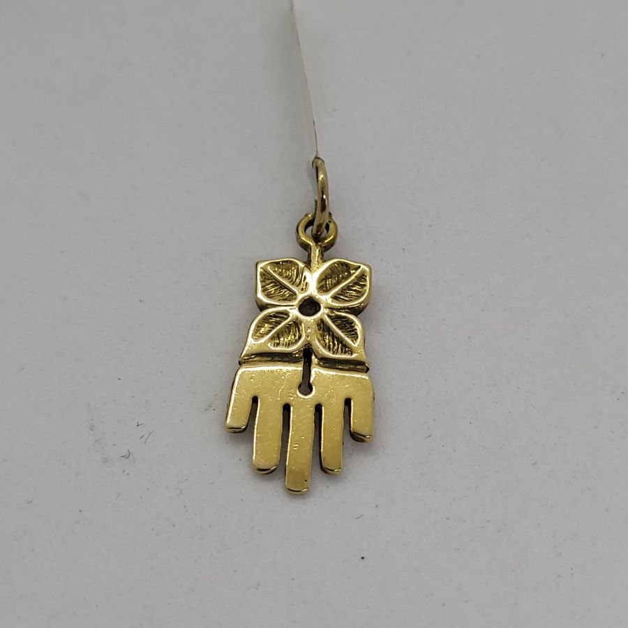 Chamsa Pendant 4 Leaf - Image 11