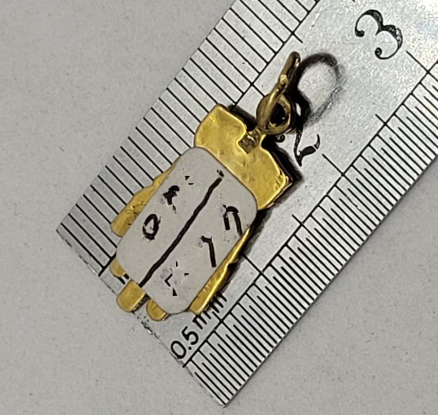 Chamsa Pendant 4 Leaf - Image 3