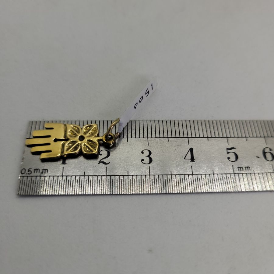 Chamsa Pendant 4 Leaf - Image 6