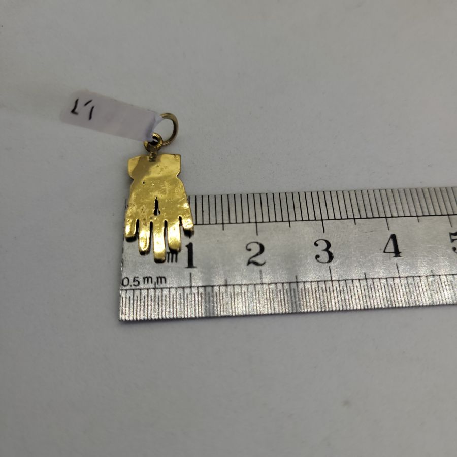 Chamsa Pendant 4 Leaf - Image 7