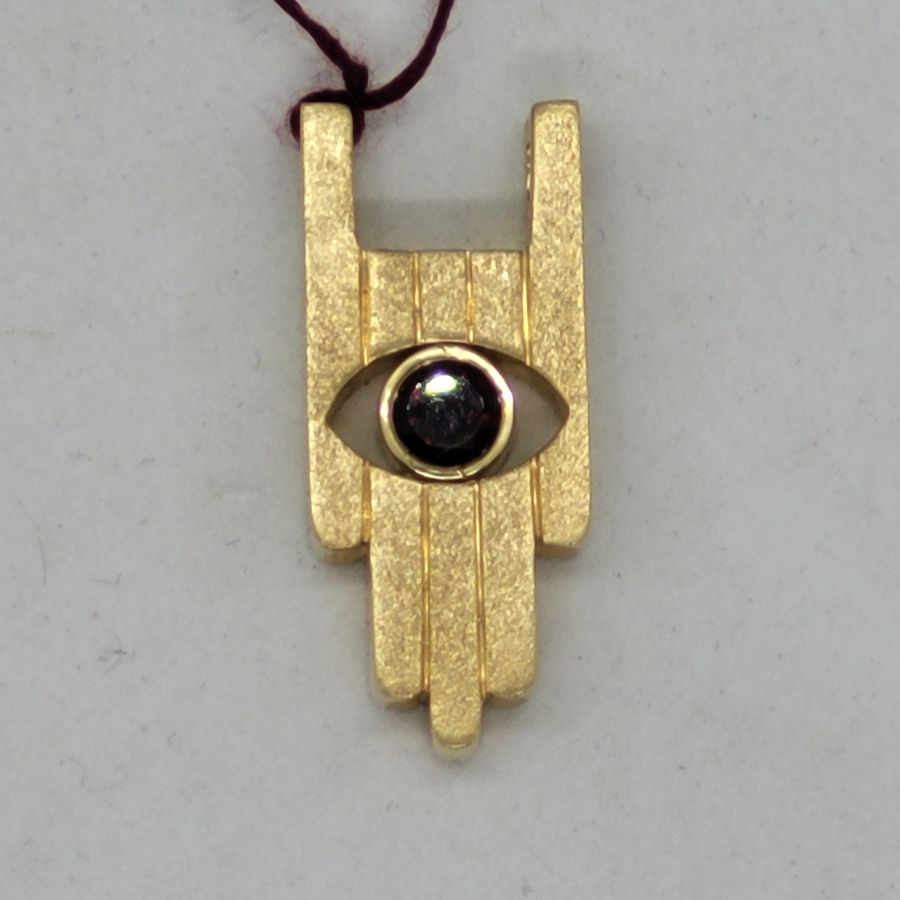 Contemporary Hamsa Huge Pendant - Image 4