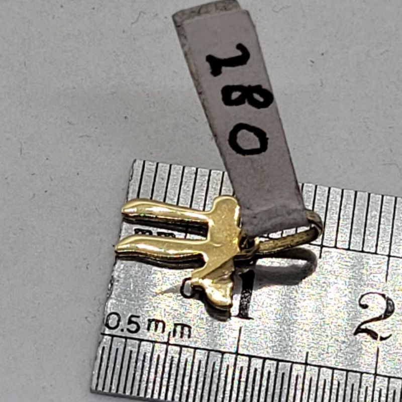 Cursive Gold Hay Chai - Image 7