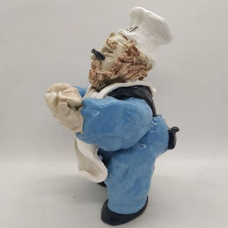 Ceramic Sculpture Baker Rabbi - Image 12