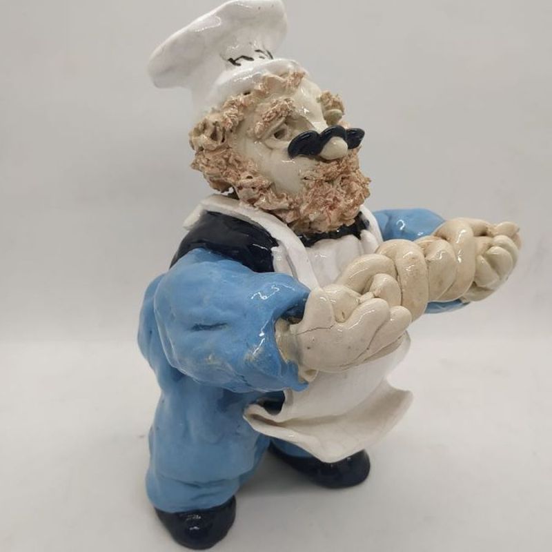Ceramic Sculpture Baker Rabbi - Image 14