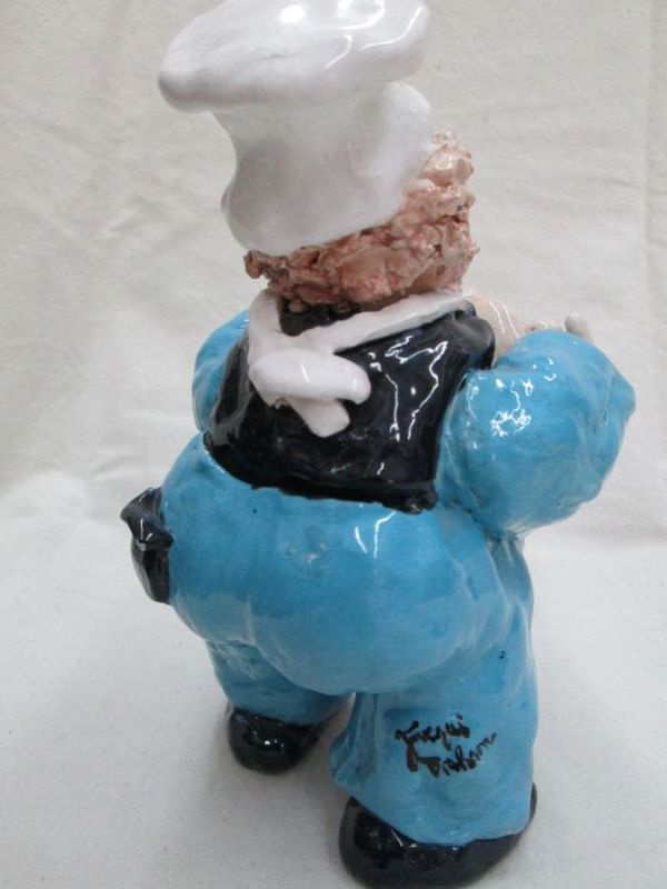 Ceramic Sculpture Baker Rabbi - Image 6