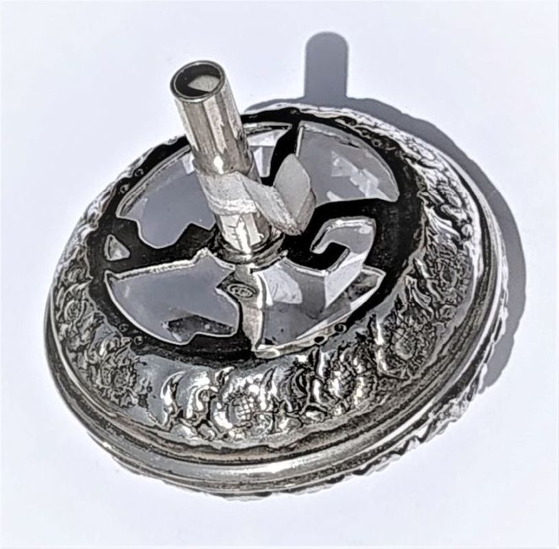 Dreidel Sevivon Silver Crystal - Image 6