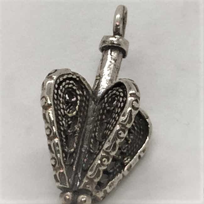 Dreidel Silver Filigree Miniature - Image 10