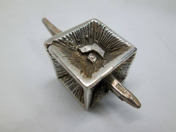 Dreidel Solid Silver Bier - Image 2