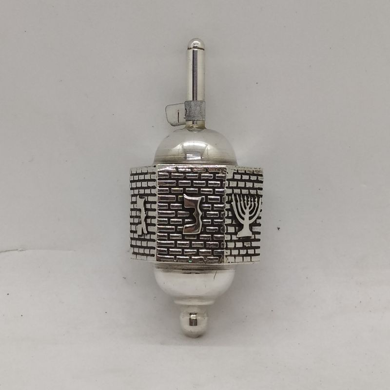 Dreidel Silver Hexagon Kotel - Image 7