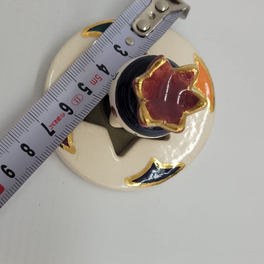Hanukah Dreidel Ceramic Pomegranate - Image 3