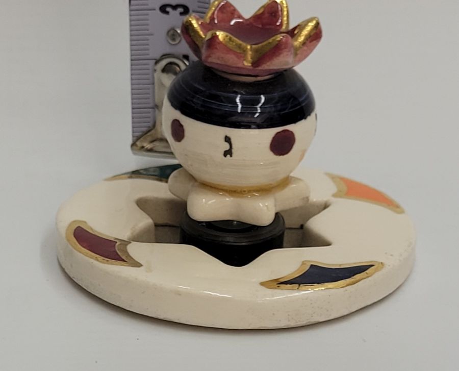 Hanukah Dreidel Ceramic Pomegranate - Image 4