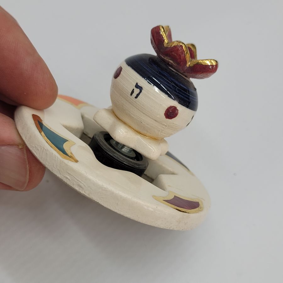 Hanukah Dreidel Ceramic Pomegranate - Image 8