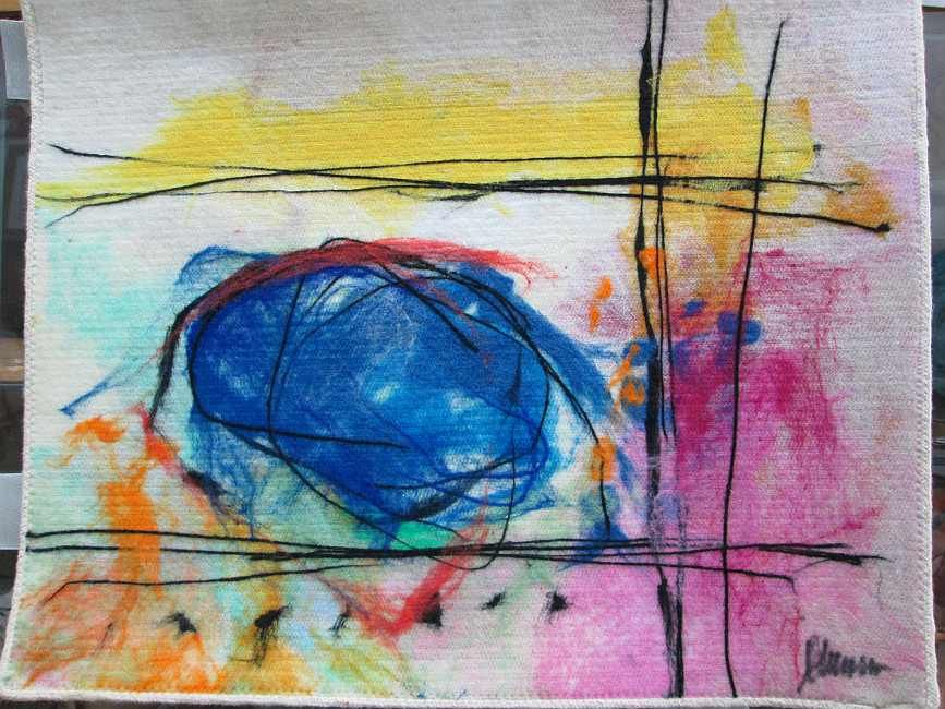 Soft Art Painting Abstract Eye