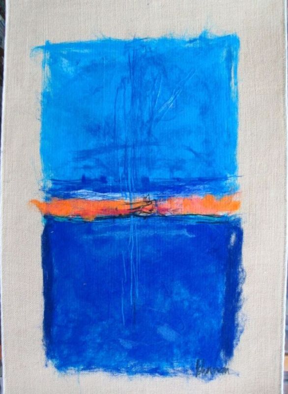 Abstract Soft Art Blue - Image 3