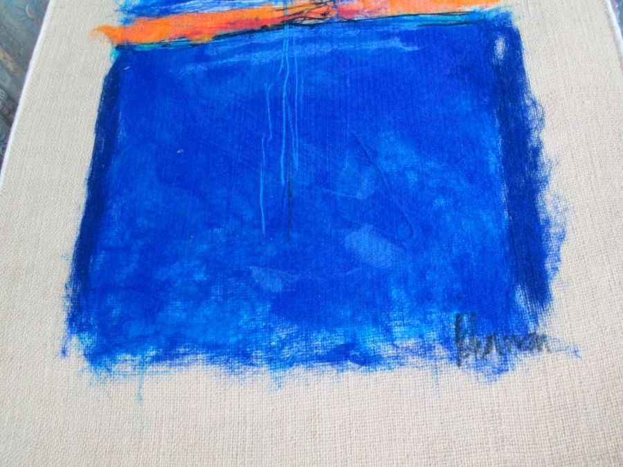 Abstract Soft Art Blue - Image 4