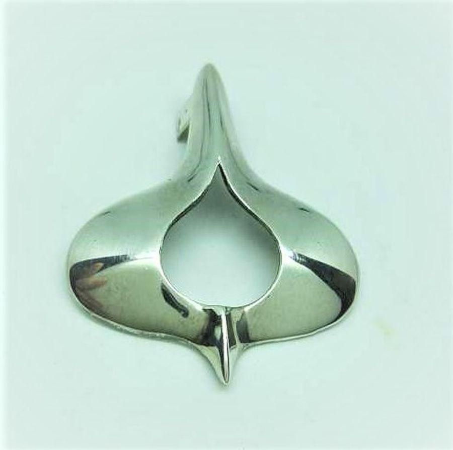 Sterling Silver Pendant Contemporary - Image 4