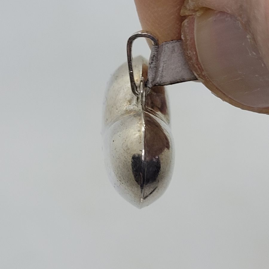 Silver Heart Shape Pendant - Image 5