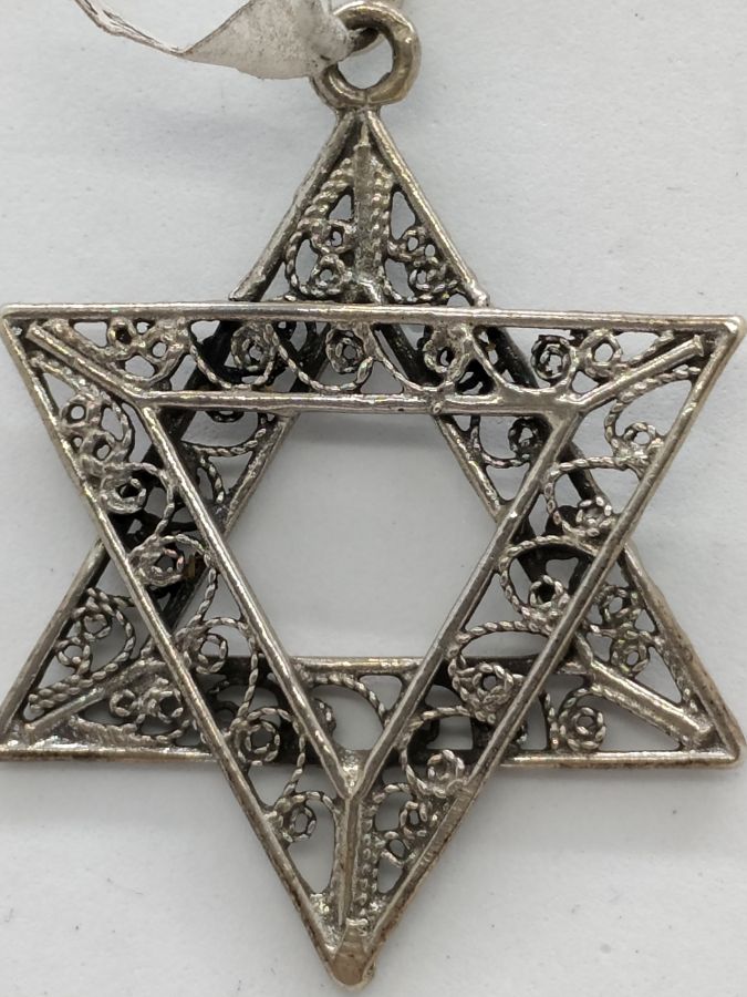 Huge MagenDavid Pendant Filigree* - Image 8
