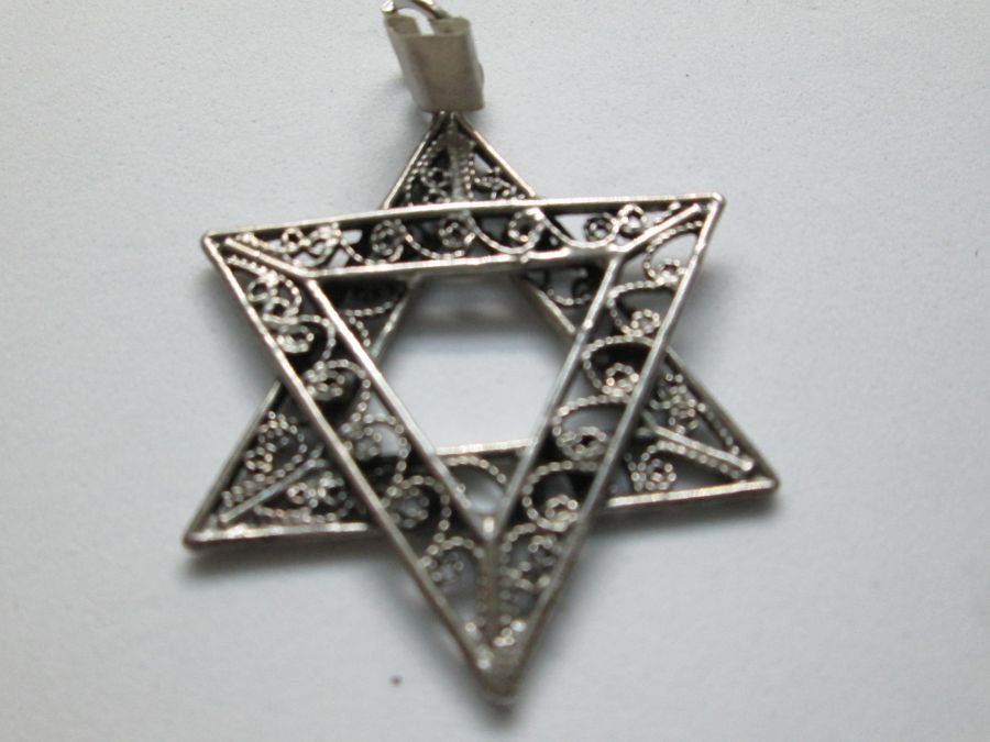 Huge MagenDavid Pendant Filigree* - Image 3