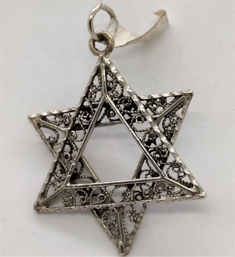 Huge MagenDavid Pendant Filigree* - Image 7