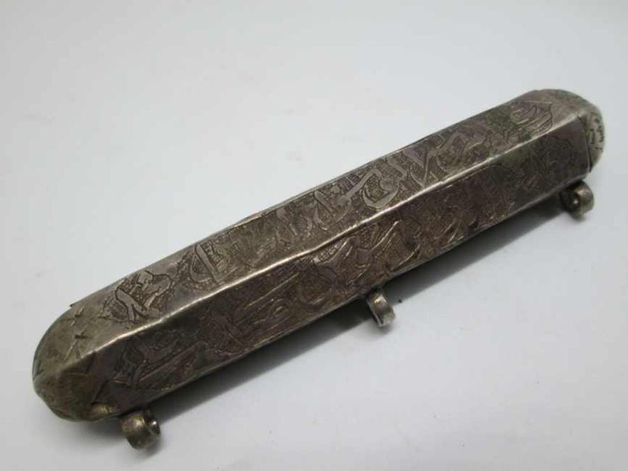 Silver Amulet Case Vintage - Image 4